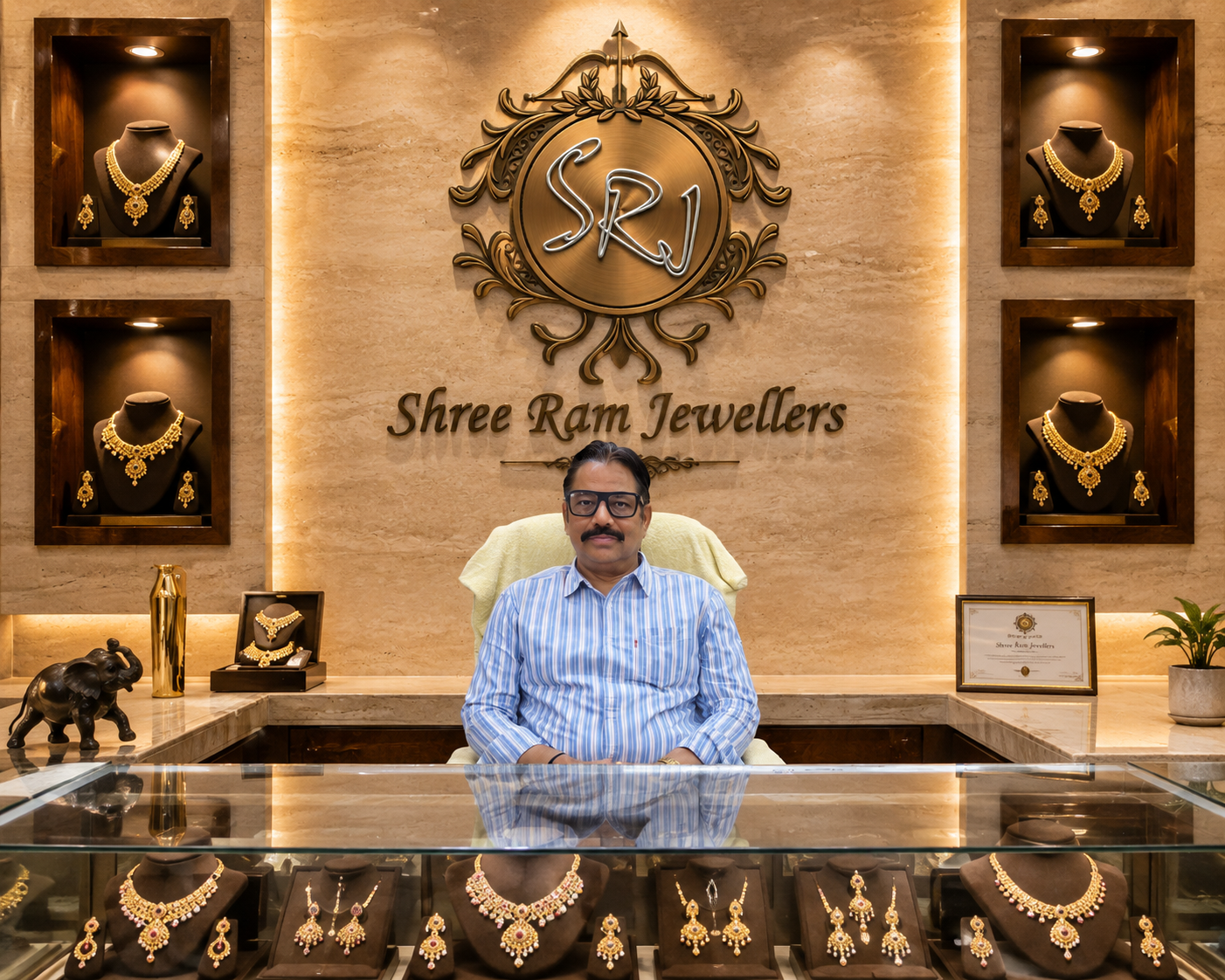 Shree Ram Jewellers showroom